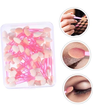 Didiseaon 50pcs Double Ended Eyeshadow Brush Eyeshadow Stick Beauty Kit Disposable Eyeshadow Accessories Girl - Buy Online on GoSupps.com
