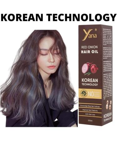 Red Onion & Black Seed Hair Oil For Long Hair Men And Women By Korean Technology - Buy Online on GoSupps.com