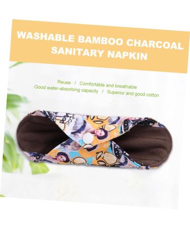 Miss Organic 5Pcs Reusable Nursing Mat Pad Set for Women | Washable & Eco-Friendly Napkins - Buy Online on GoSupps.com