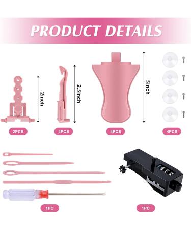 Set of 25 Knitting Machine Accessories for Sentro & Jamit Loom - Includes Tensioner, Digital Counter, Drill Attachment, Knit Hook Kit - Buy Online on GoSupps.com