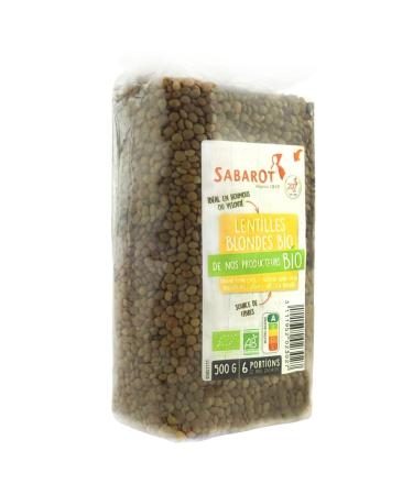 Sabarot Sabarot - Organic blond lentils - 500g bag