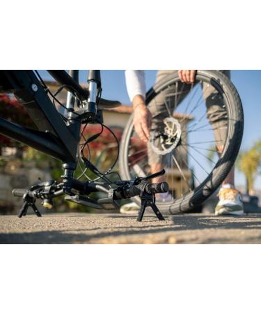 Handlebar Jack Portable Repair Stand V2 for eBikes - Complete Bundle with Extender Kit, Reflective Stickers - Set of 2 Jacks - Buy Online on GoSupps.com
