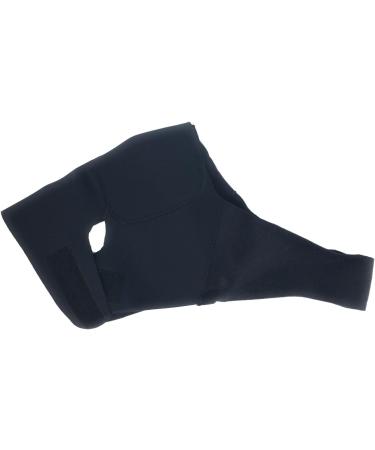 OTC Neoprene Shoulder Support Brace - Large Black | Post-Surgical Protector | International Shipping Available - Buy Online on GoSupps.com