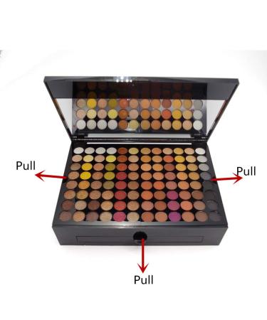 Professional 180 Colors Pigmented Nudes Eyeshadow Palette - Ultimate Matte & Shiny Makeup Kit | All-in-One Gift Set - Buy Online on GoSupps.com