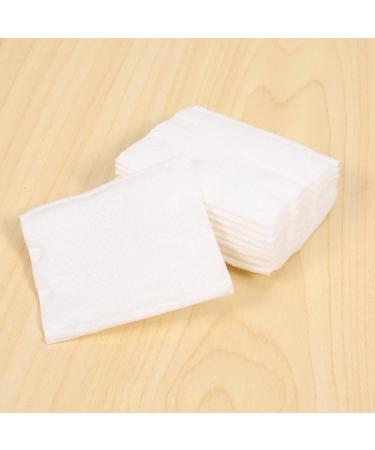 Jalzdieod 100Pcs Cotton Wipes Organic Travel Packing Cotton Pad Tissue Napkin - Buy Online on GoSupps.com