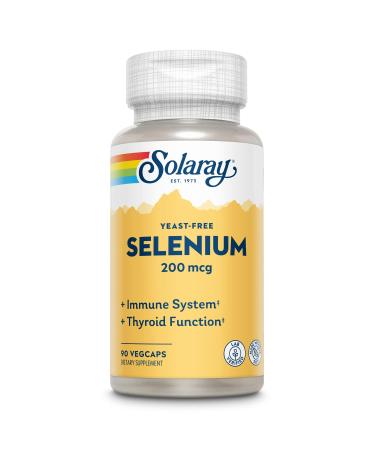 Solaray Selenium 200 mcg 90 VegCaps