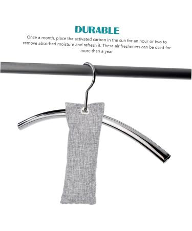 Clispeed Bamboo Coal Odor Removal Storage Bags - 4 Piece Practical Cabinet Desodorizer & Travel Accessories - Buy Online on GoSupps.com