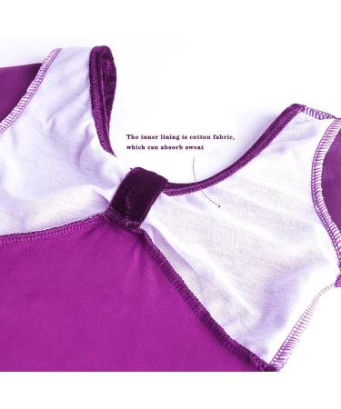 Libaobaoyo Long Sleeve Velvet Ballet Leotard for Girls - 4-5 Years (Purple) - Buy Online on GoSupps.com