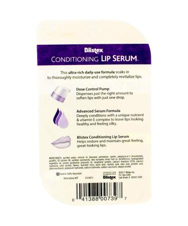 Blistex Conditioning Lip Serum Moisturizer Pack - Hydrating Lip Care Duo - Buy Online on GoSupps.com