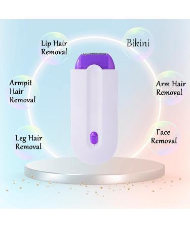 Silky Smooth Hair Eraser - Painless Hair Removal for Any Body Part | White - Buy Online on GoSupps.com
