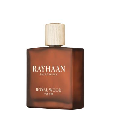 RAYHAAN Royal Wood Eau de Parfum Spray Wood Collection for Men 3.4 Ounce - Buy Online on GoSupps.com