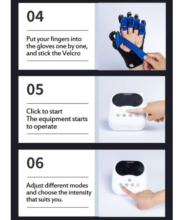 ZZBB Assistive Gloves Rehabilitation Training Equipment Orthoses Stroke Hand Splint Prevent Stiffness in Stroke Right-hand Large - Buy Online on GoSupps.com