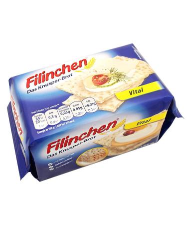 Buy 30 Pack Filinchen - Crispy Waffle Bread Lactose-Free & Low Sodium Snack | Perfect Treat for Any Time - Buy Online on GoSupps.com