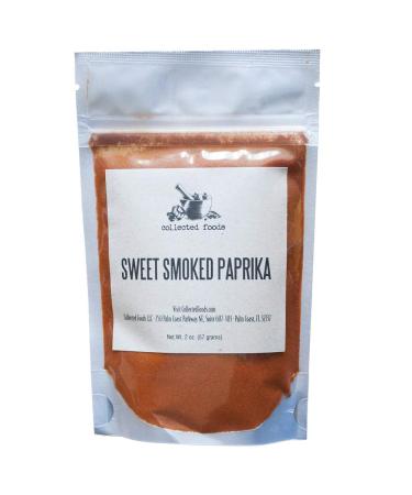 Premium Collected Foods Smoked Paprika Powder: Spanish Smokey Umami flavor - 2 oz
