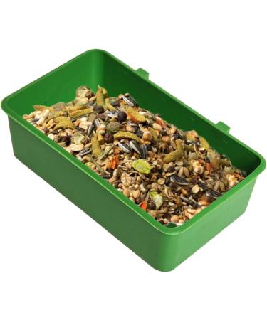 HEYCE Bird Bath for Cage - Pet Bird Baths with 2 Side Hooks | Birdcage Bathroom Bath Tub for Small Parakeet Cockatiel Conure Budgie 3 in 1 Bird Bathing Box Feeding Cup Water Dish - Buy Online on GoSupps.com