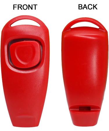 Symphonyw 4PCS Dog Training Clickers - 2 in 1 Whistle and Clicker Pet Training Tools - Buy Online on GoSupps.com