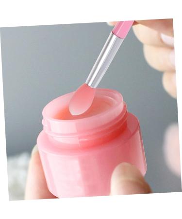 Didiseaon 2 Sets Lip Stick Dust Cover Silicone Scrubber for Silicone Lip Covers Applicator Brush Lip Scrub Brush Lip Masks Silicone Makeup Brush Lip Brush Makeup Tools Miss Girl - Buy Online on GoSupps.com