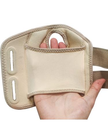 Nucamper Breathable Wristwear Bandage with Metal Rail Stabilizer | Adjustable Wrist Support for Arthritis Tendonitis Sprains - Left-Handed L/XL - Buy Online on GoSupps.com