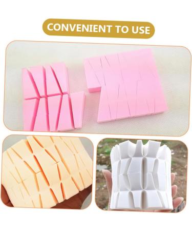 FOMIYES 3 Triangle Puff Portable Facial Face Sponge for Makeup Triangle Sponges for Makeup Beauty Powder Puffs Blending Sponge Loose Powder Puff Hydrophilic Polyurethane Cream Matcha Girl - Buy Online on GoSupps.com