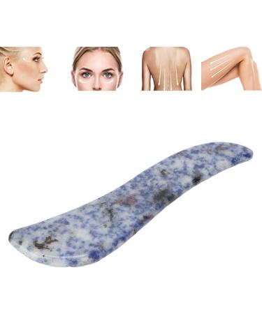 Shop Verdant Touch Blue Jade Gua Sha Board - Facial Scraping Tool for SPA & Acupuncture Therapy | International Shipping Available - Buy Online on GoSupps.com