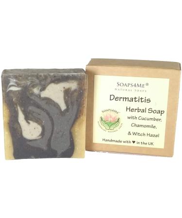 SOAPS4ME Handmade natural soap Soaps4me Dermatitis - Cucumber - Chamomile - St. John's Wart - Slippery Elm - Stinging Nettle - Witch Hazel - Neem - Dead Sea Mud - Shea Butter