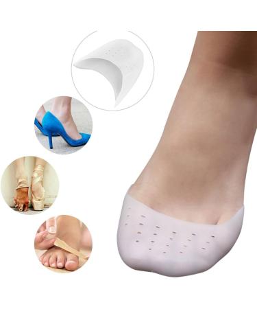 PeleusTech Silicone Gel Toe Caps - 5 Pairs Soft Ballet Pointe Dance Toe Pouch Cushions - Buy Online on GoSupps.com