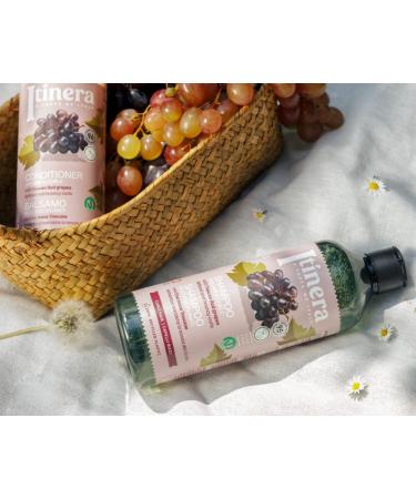 Itinera Tuscan Vineyards Gift Box - Vegan Volume & Curls Shampoo & Conditioner for Curly Hair | 95%+ Natural | International Shipping Available - Buy Online on GoSupps.com
