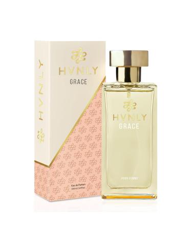 HVNLY Grace Eau De Parfum For Women | Long Lasting Premium Gourmand Floral Perfume With Notes Of Vanilla Orange Lily Of The Valley | Best For Office Wear Casual Wear | 3.4 oz (Pack of 1) Grace 3.38 Fl Oz (Pack of 1) - Buy Online on GoSupps.com