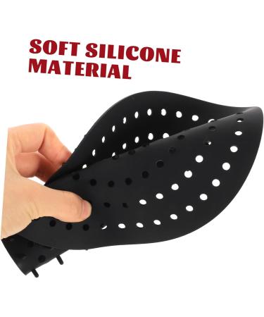 Alipis 2pcs Silicone Fryer Liners Airfryer Kitchen Accessory Non Stick Silicone Liner Air Hole Washable As Shown 20.3X20.3CM - Buy Online on GoSupps.com