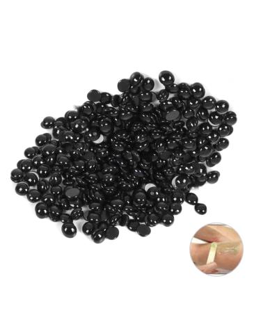 SAFIGLE Perles de Cire D pilatoires sans Bandes 100g Cire Chaude Noire Indolore pour pilation Maillot Jambes Aisselles Usage Professionnel
