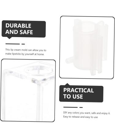  Beatifufu 1 Set DIY Lipstick Mold for Women Lip Cream Molds for Girls Missing Aluminum Silica Gel Stripper - Buy Online on GoSupps.com