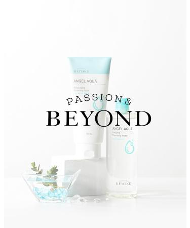 BEYOND Angel Aqua Cleansing Foam - Vegan Korean Skin Care Gentle Hydrating Face Wash with Coconut & Hyaluronic Acid | 10.1fl oz - Buy Online on GoSupps.com