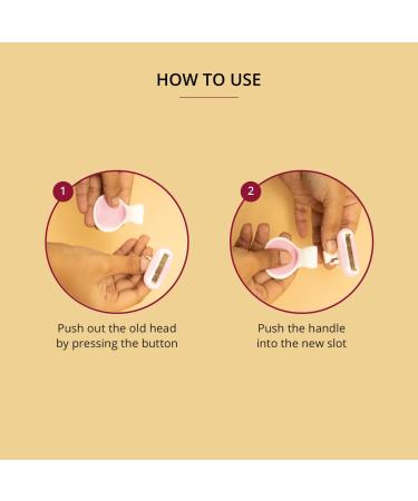Body Razor Mini Cartridge Refill Pack - 5-Blade Precision with Aloe Vera & Vitamin E - Anti-Clog Design (2 Count) | Shop Internationally - Buy Online on GoSupps.com