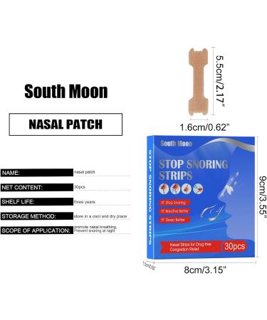Stop Snoring Instantly with 30PC Nose Stickers - Advanced Anti Snoring Devices for Sleeping - Long-lasting Relief from Nasal Congestion - Buy Online on GoSupps.com