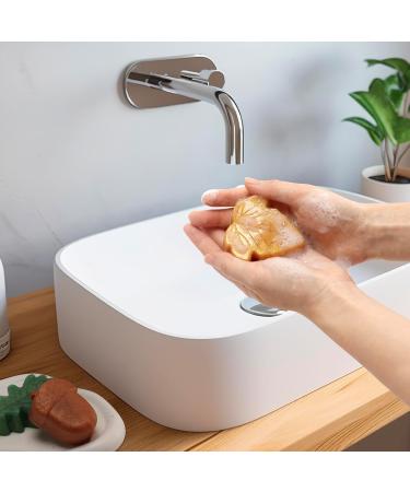 Fall Bar Soap Gift Set | Handmade Mini Decorative Scented Soaps | Natural Ingredients & Essential Oils | Pumpkin Spice & Cinnamon Scents | Perfect Autumn Pampering Present - Buy Online on GoSupps.com