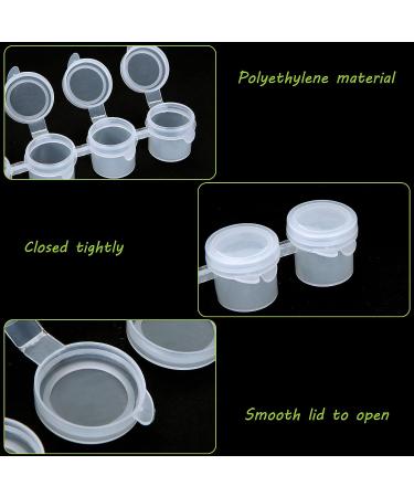 AKOLAFE 480pc 5ML Paint Pots with Lids - 80 Clear Strips, Ideal for Kids DIY Arts & Crafts - Buy Online on GoSupps.com