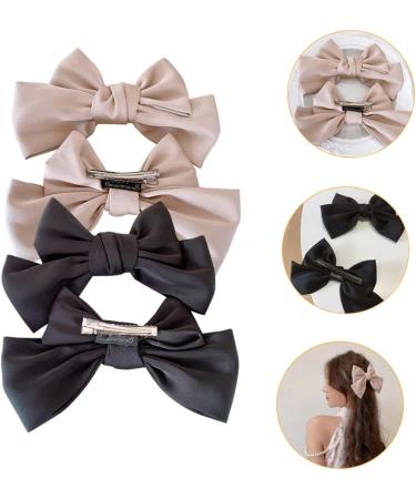 minkissy 8 Pairs bow hairpin bows for baby girls new year hair decoration linen hair bows baby girls bows ribbon bowknot accessories bow alligator clips Miss fabric wedding hair clip - Buy Online on GoSupps.com
