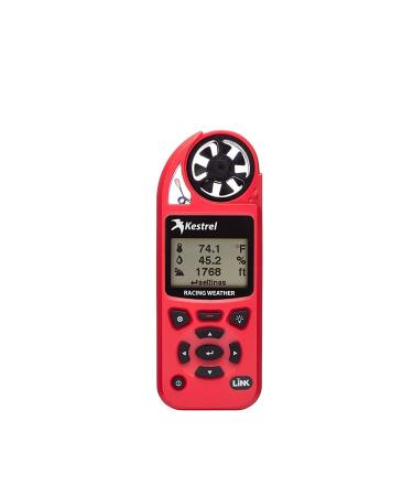 Kestrel 5100 Racing Weather Meter with Link Enabled, Red - KEST-0851LRED Bluetooth LiNK Enabled