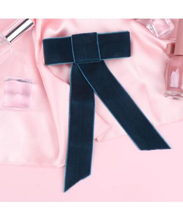 Lurrose Large Bow Hair Clip Big Bow Hair Barrette Long Tail French Barrettes Bows Hair Clips for Women Girls Styling Hair Accessories - Buy Online on GoSupps.com