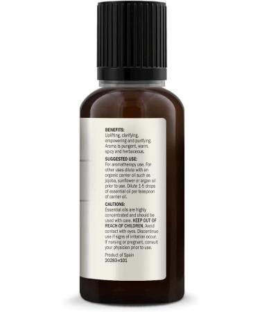 Dr. Mercola Organic Thyme Essential Oil 1 fl oz | Natural Aromatherapy - Buy Online on GoSupps.com