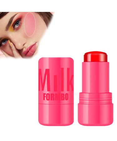 Beneath Lipstick Cooling Water Jelly Lip Stain Cheek Stain Cooling Water Jelly Tint Milk Milk Lip And Cheek Stick Milk Cooling Stick Cool Water Jelly Lipstick(SPRITZ CORAL)