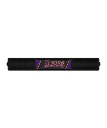 FANMATS - 14048 NBA Los Angeles Lakers Vinyl Drink Mat , 3.25"x24"