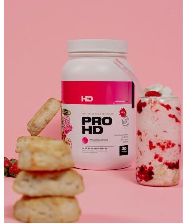HD MUSCLE ProHD Whey Isolate Protein Powder | 100% Grass Fed Whey Isolate | 25g Protein Fat Free Low Sugar Low Carb Low Lactose | 30 Servings 1.9LB (Strawberry Shortcake) Strawberry Shortcake 2.2LB - Buy Online on GoSupps.com