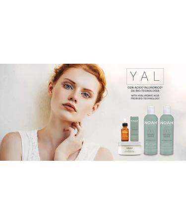 NOAH Yal Hyaluronic Acid Hair Care Set - Moisturizing Shampoo Conditioner & Serum | Cruelty-Free & Fortifying | 8.5 fl.oz Each + 20ml Hair Serum - Buy Online on GoSupps.com