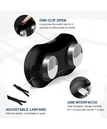 Smart Anti Snoring Device - Comfortable & Effective Solution for Better Sleep (Black) - Buy Online on GoSupps.com