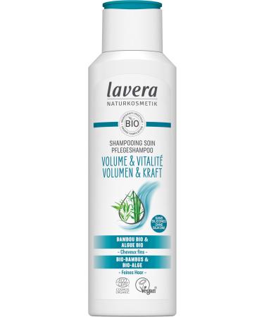 lavera Volume & Vitality Care Shampoo - silicone-free - Volume, suppleness & tone - vegan - natural cosmetics - 250 ml