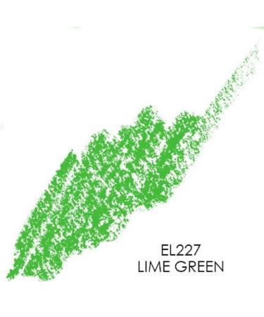 Palladio Wooden Eyeliner Pencil - Thin Pencil Shape for Easy Application - Long Lasting, Rich Pigment in Lime Green - 1 Count - Buy Online on GoSupps.com