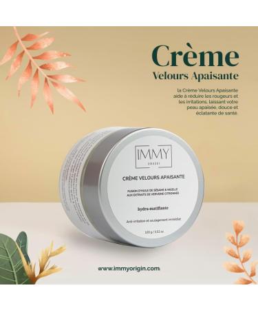 IMMY ORIGIN Soothing velvet facial cream - Buy Online on GoSupps.com