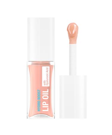 Neutrogena Hydro Boost Tinted Lip Oil with Hyaluronic Acid glossy lip oil designed to hydrate & nourish lips while bringing out their natural color Light Pink .2 oz
