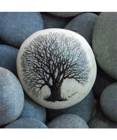 Smooth Painting Rocks 3-4 inches - Pack of 12 for Art Crafts and Decoration - Buy Online on GoSupps.com
